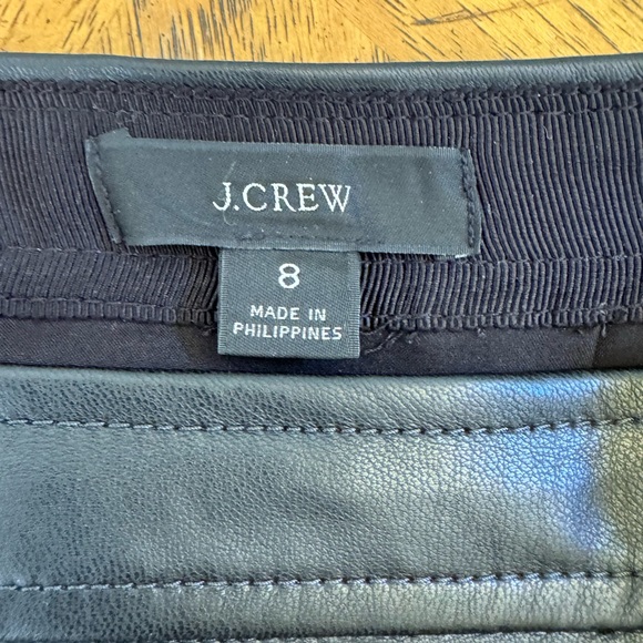 LEATHER MINI J CREW - Picture 3 of 4